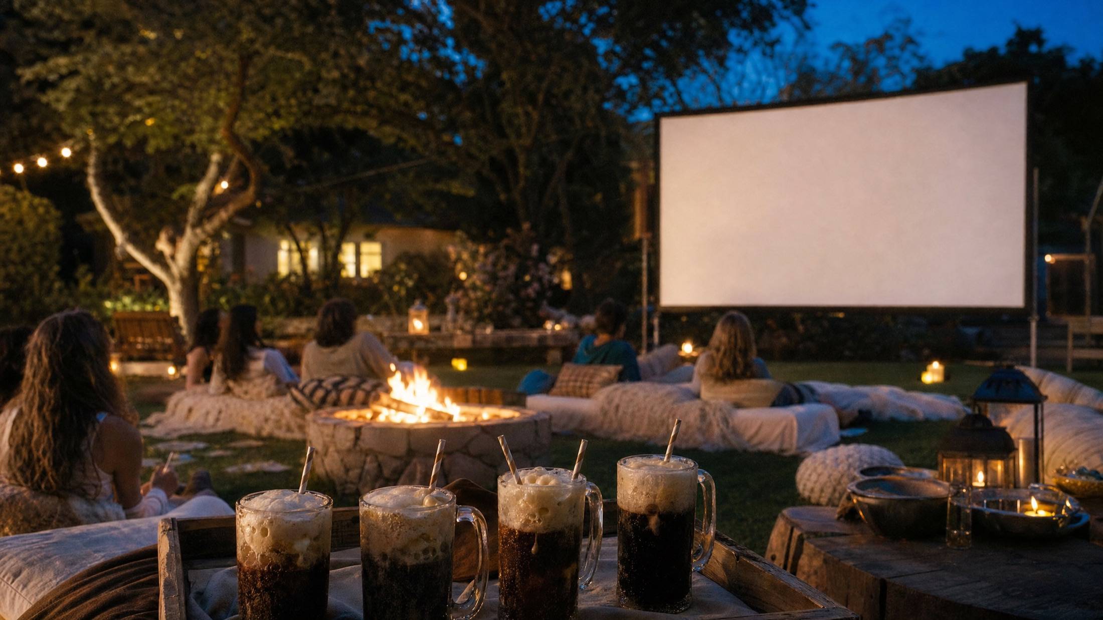 Backyard Movie Night