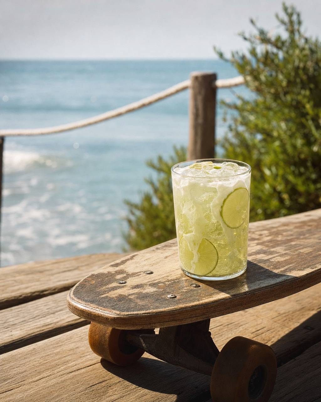Coconut Lime Dew: Citrus soda, coconut and an extra hit of lime.