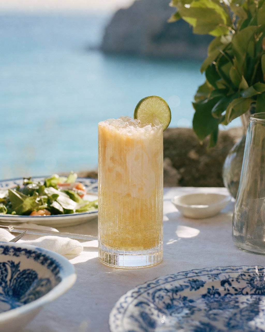 Dirty Ginger Ale: Crisp ginger ale, vanilla, lime and coconut.