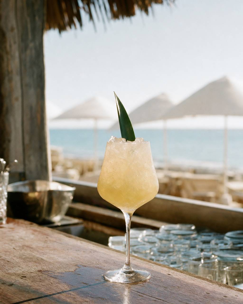 Piña Colada Fizz: Pineapple, coconut and sparkle. No rum required.