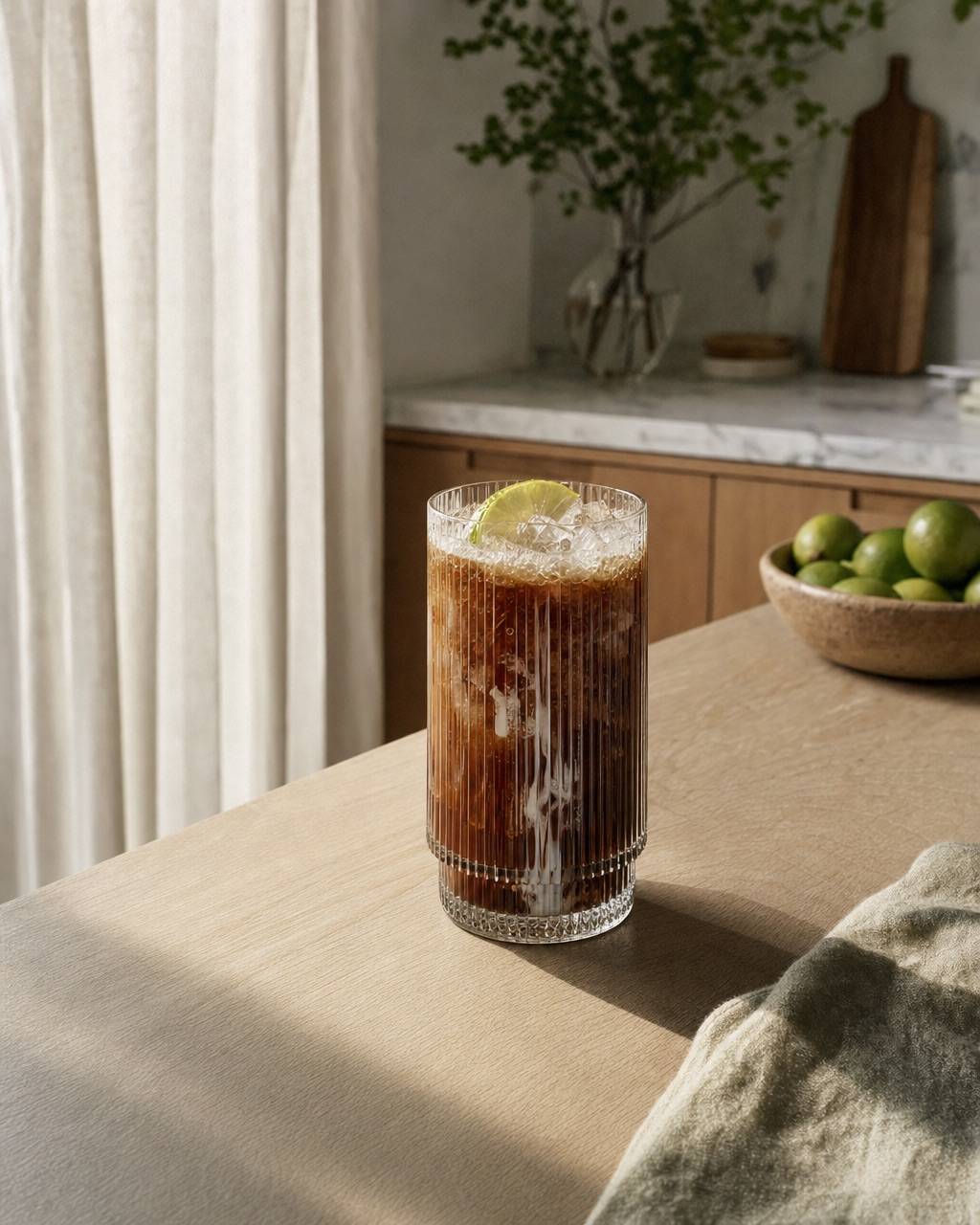 Prebiotic Dirty Cola: Better-for-you cola, coconut and oat milk.