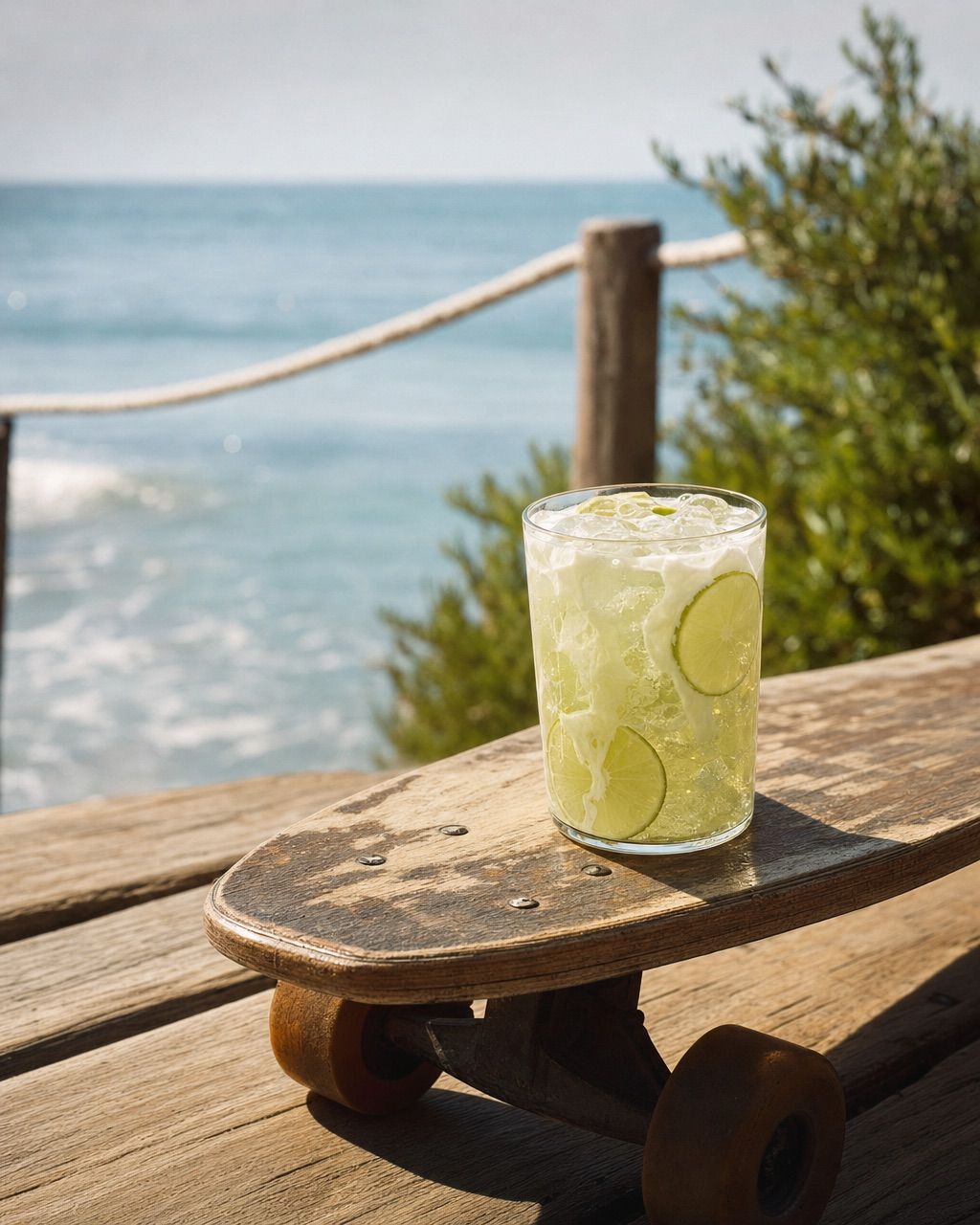 Coconut Lime Dew: Citrus soda, coconut and an extra hit of lime.