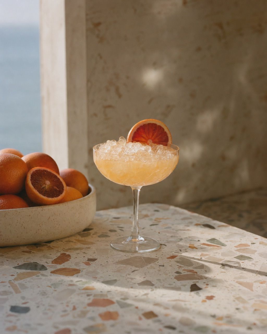 Orange Dreamsicle: Blood orange soda, vanilla and sweet cream.