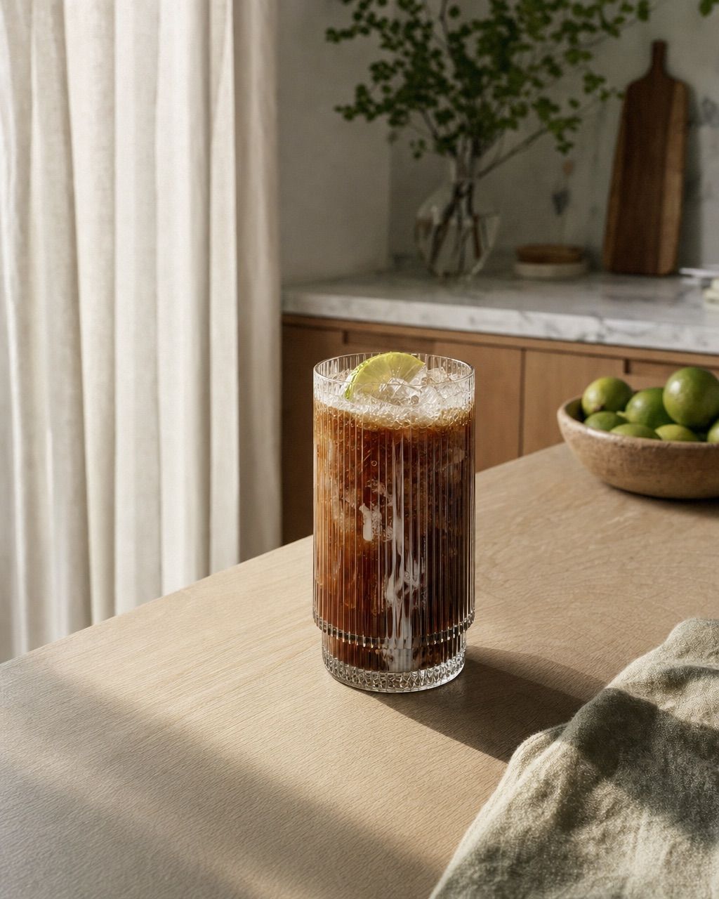 Prebiotic Dirty Cola: Better-for-you cola, coconut and oat milk.