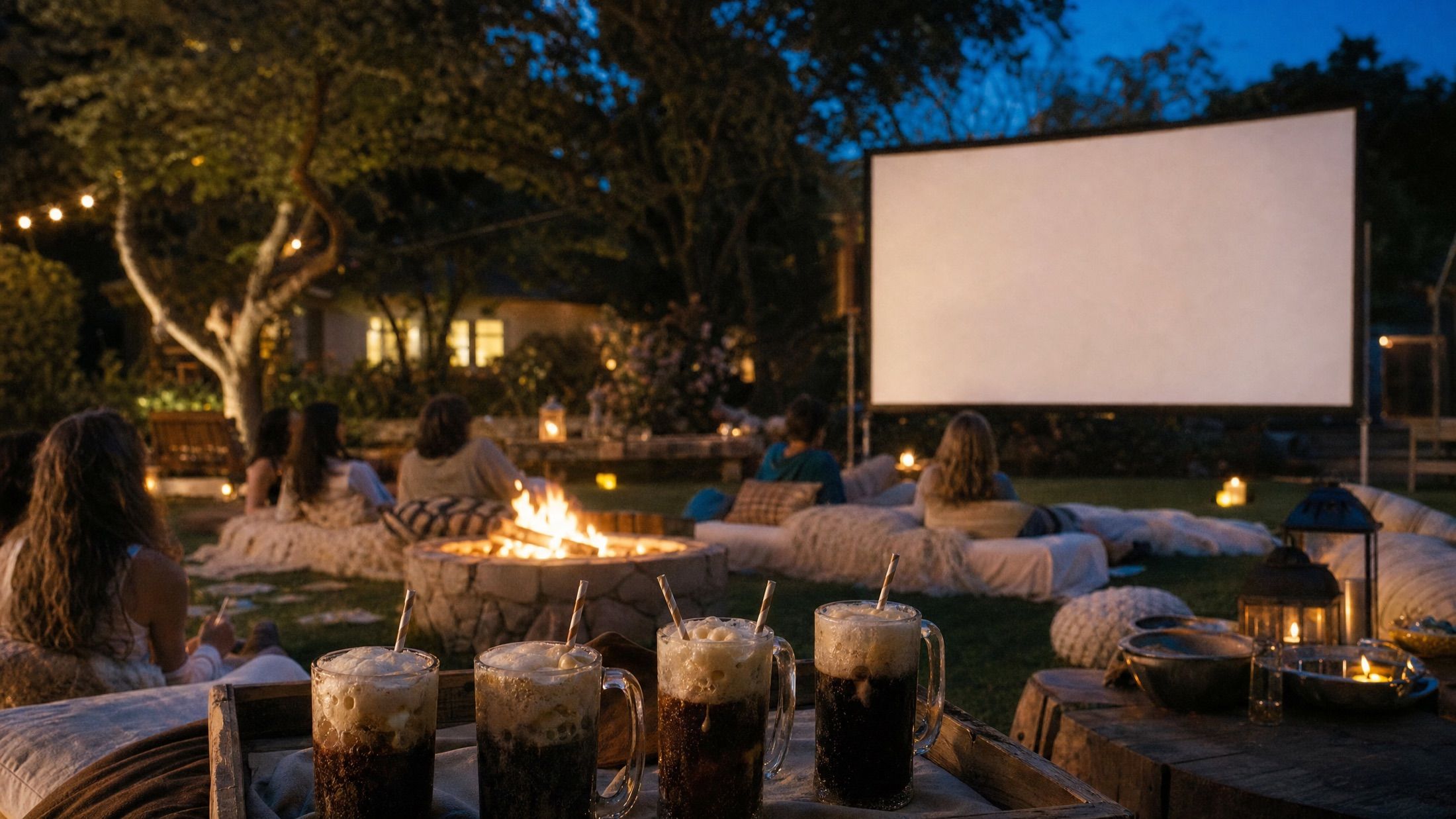 Backyard Movie Night