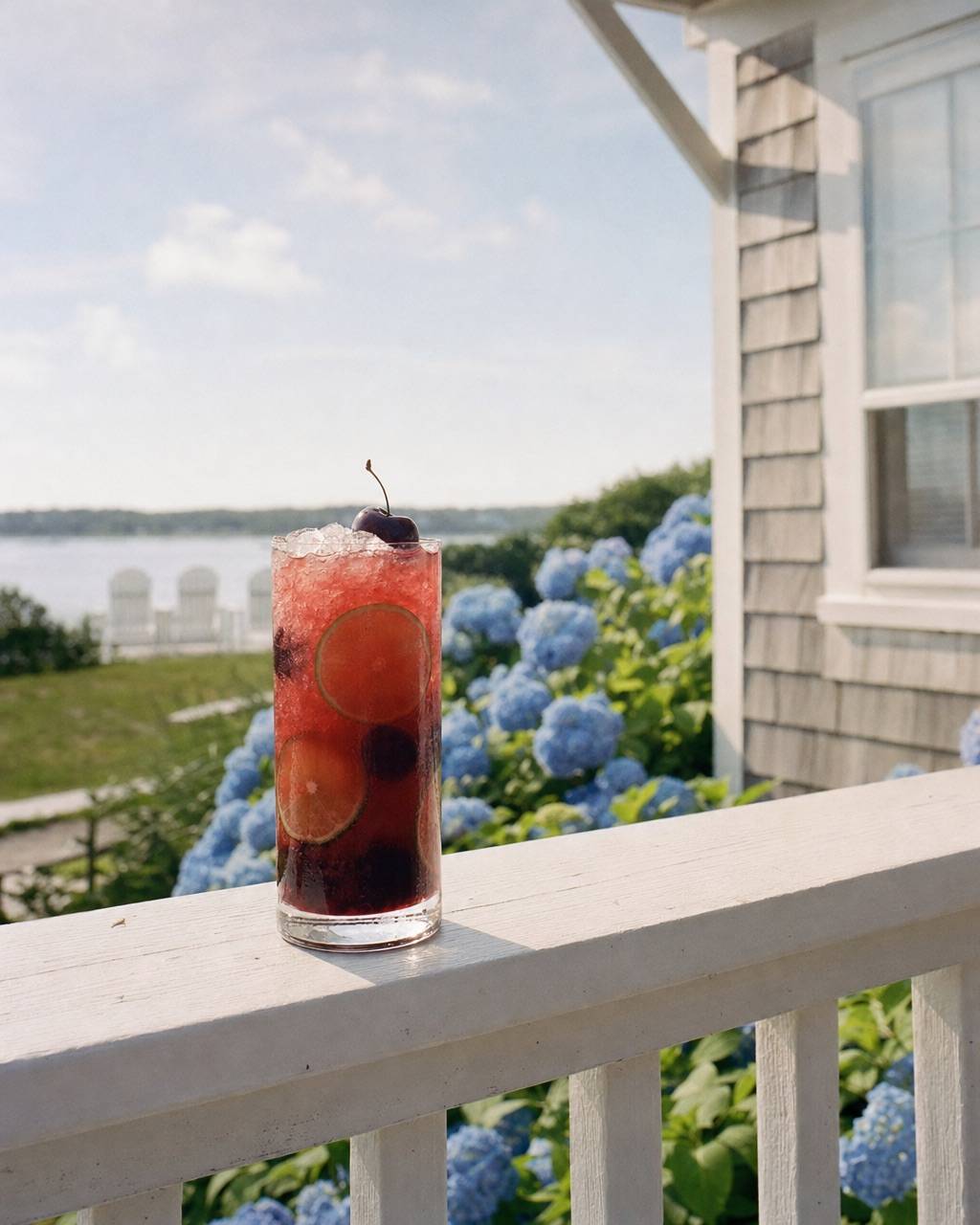 Cherry Limeade: Tart lime, sweet cherry and crushed ice.