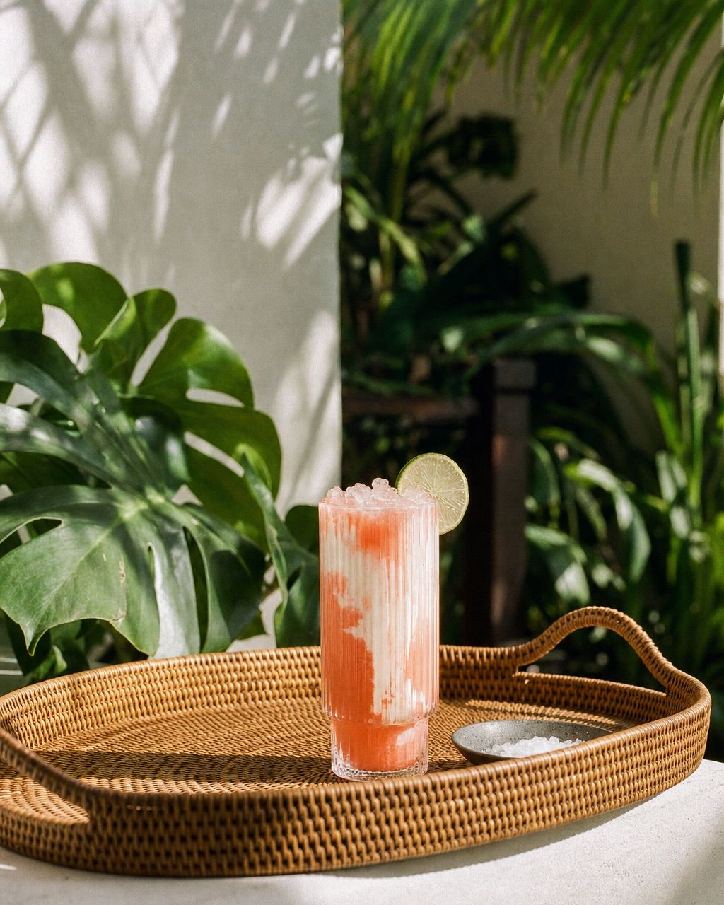 Pink Guava Crush: Tropical guava with coconut and lime.