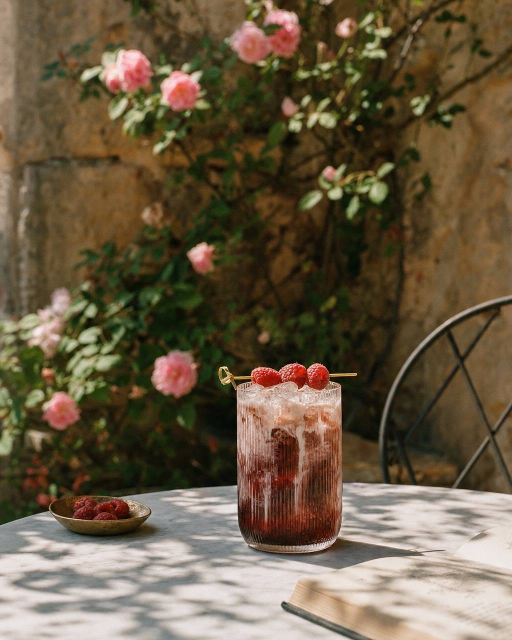 Raspberry Dream Dr.: Dr Pepper, raspberry and coconut cream.